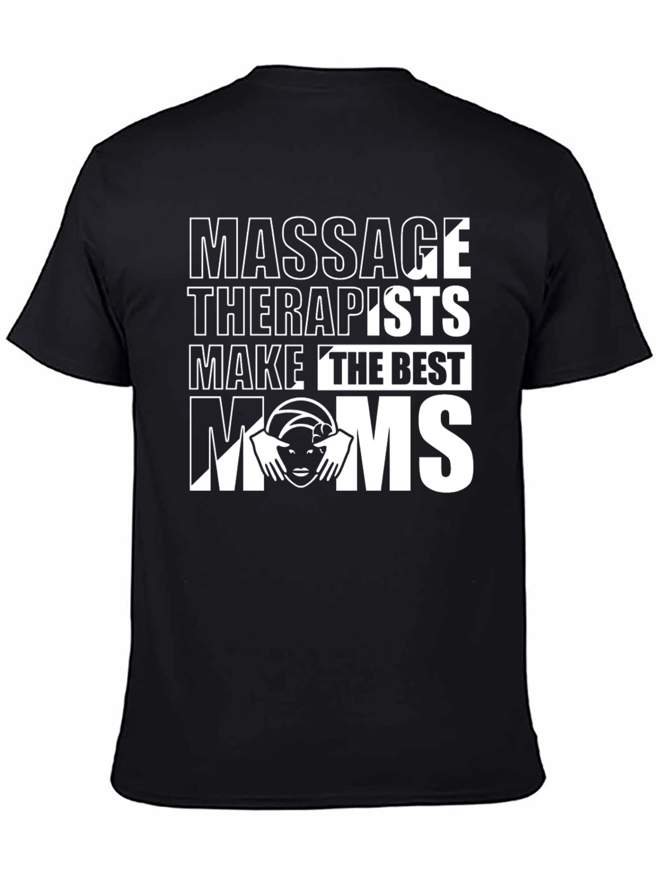 Massage Therapist Mom T-Shirt - Black