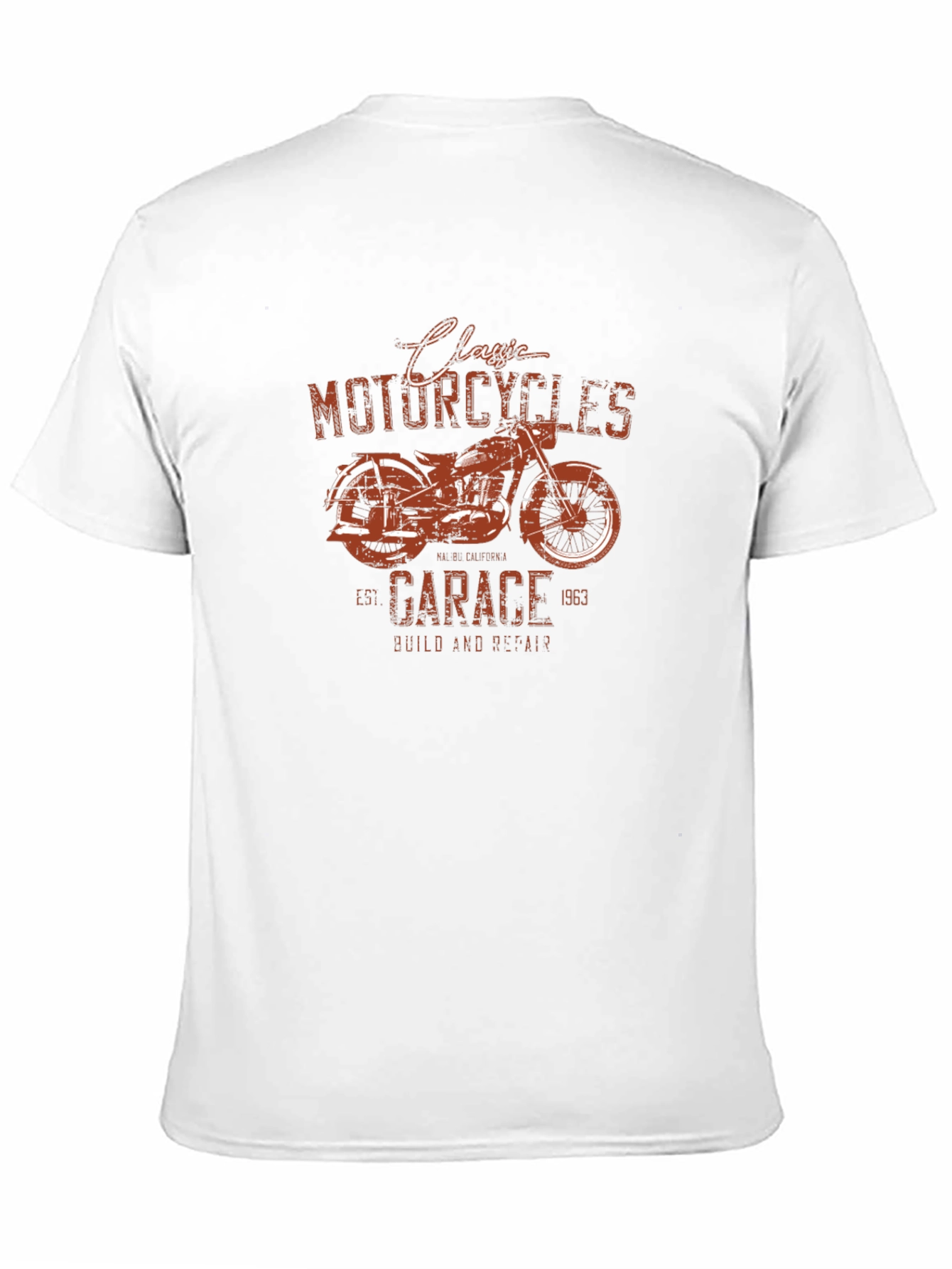 Classic Motorcycles Garage T-Shirt