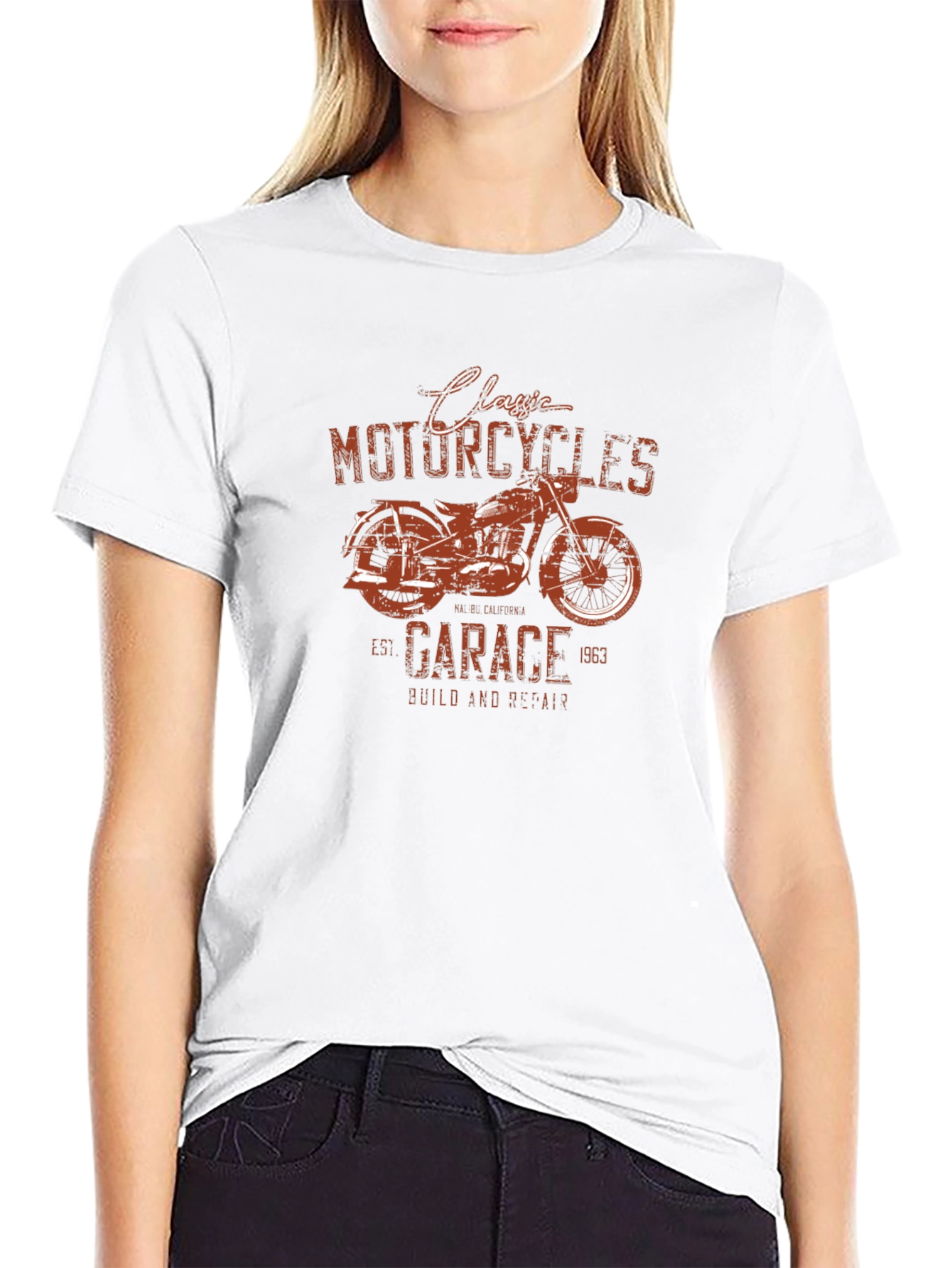 Classic Motorcycles Garage T-Shirt