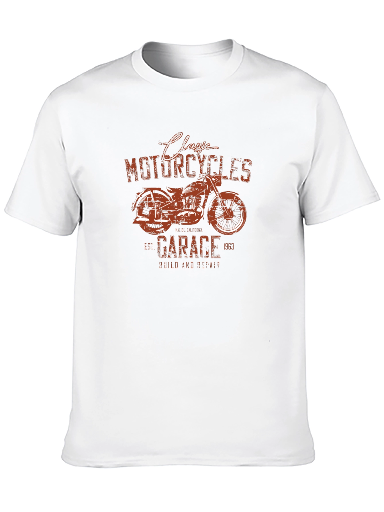 Classic Motorcycles Garage T-Shirt