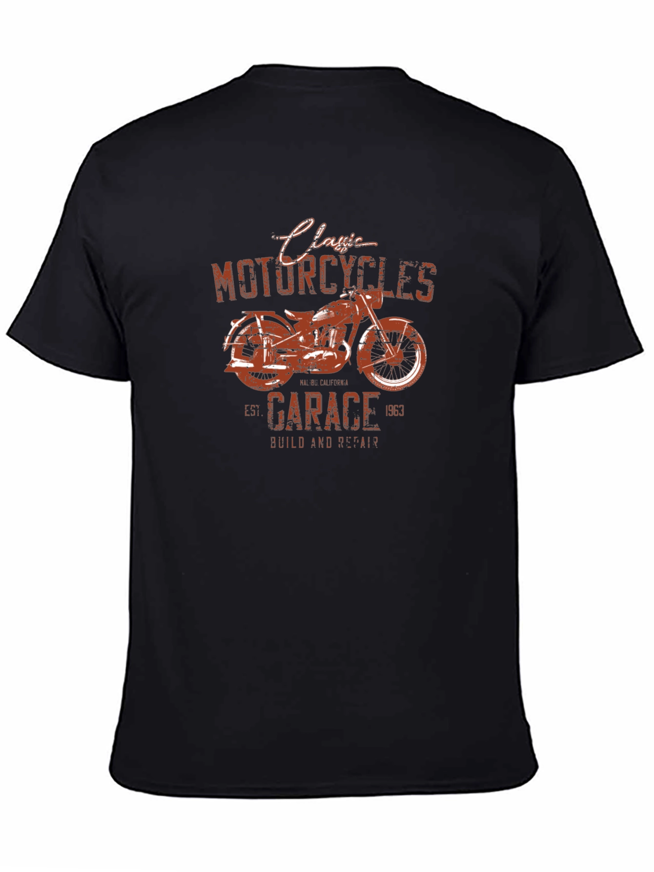 Classic Motorcycles Garage T-Shirt
