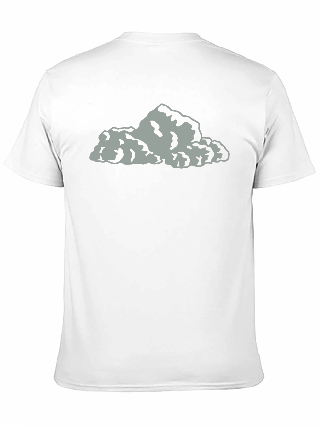 Mens Black Cloud Graphic Tee