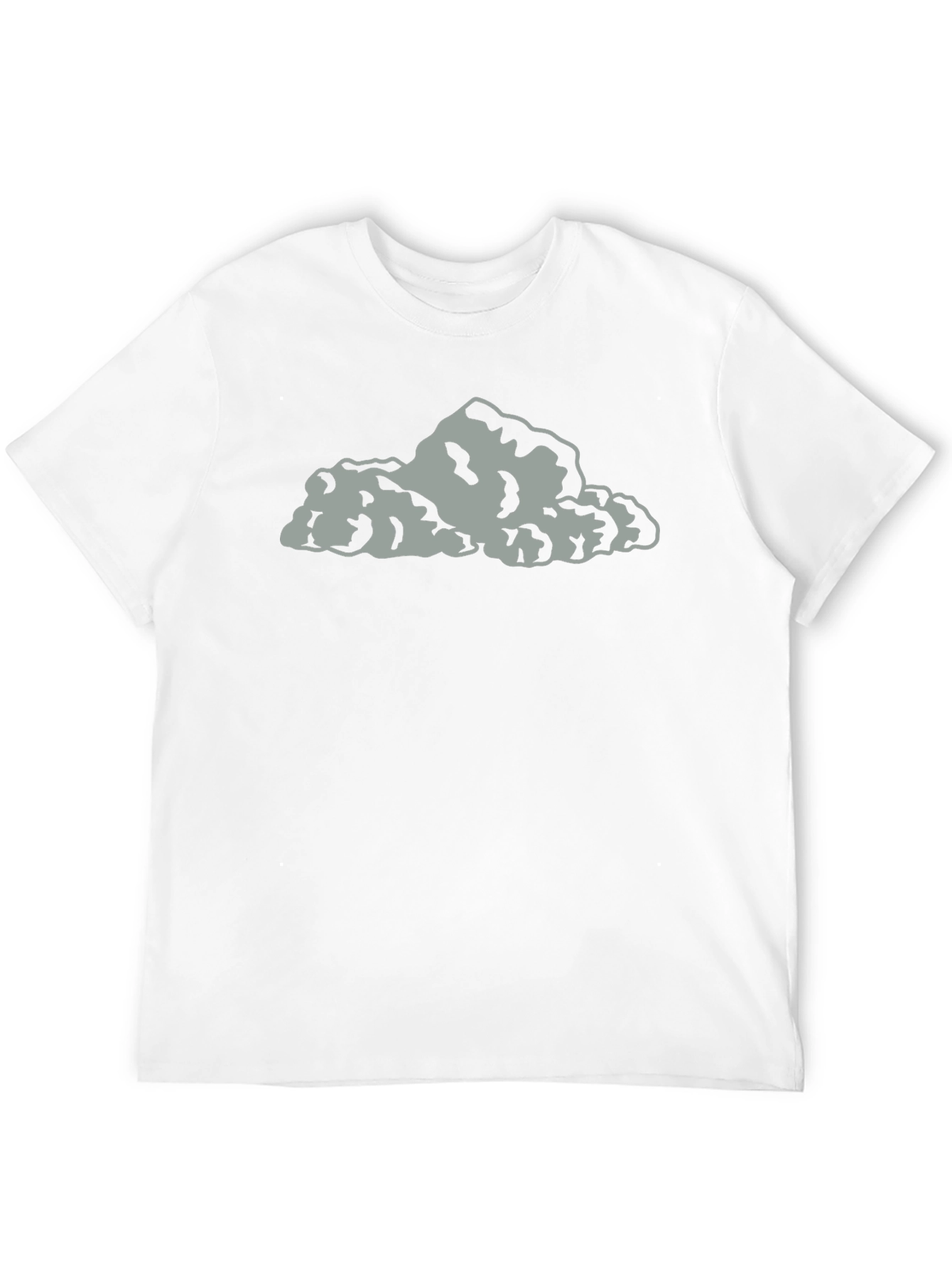 Mens Black Cloud Graphic Tee