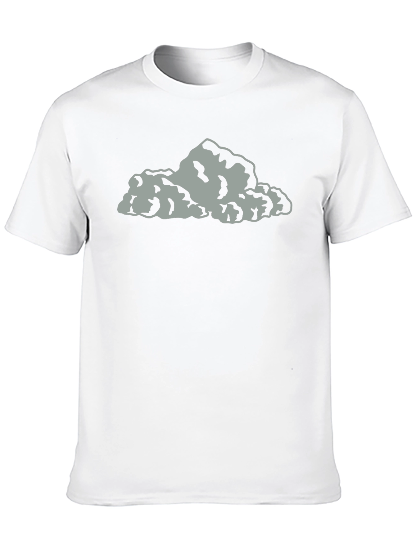 Mens Black Cloud Graphic Tee