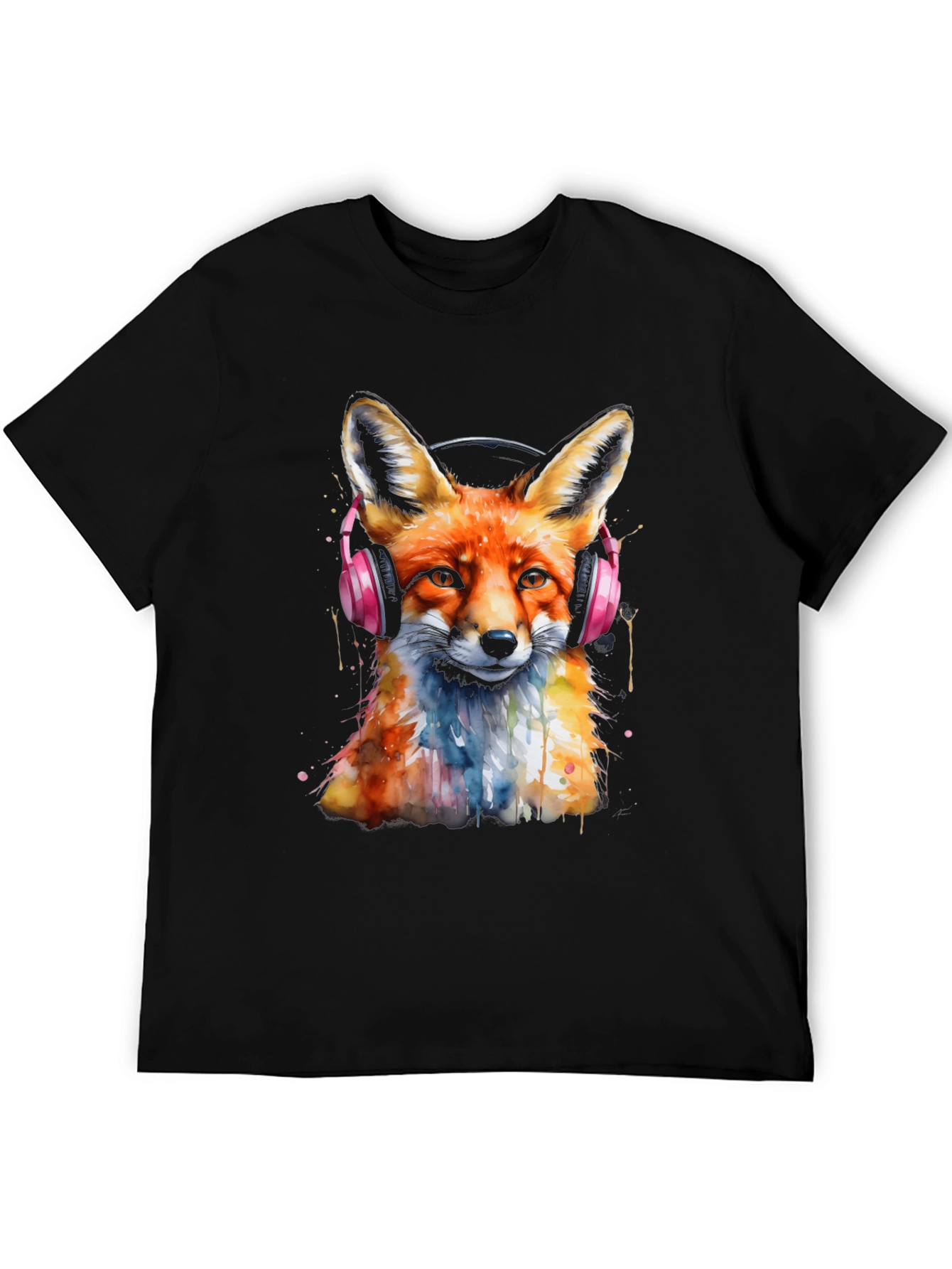 Fox Headphone Graphic Tee
