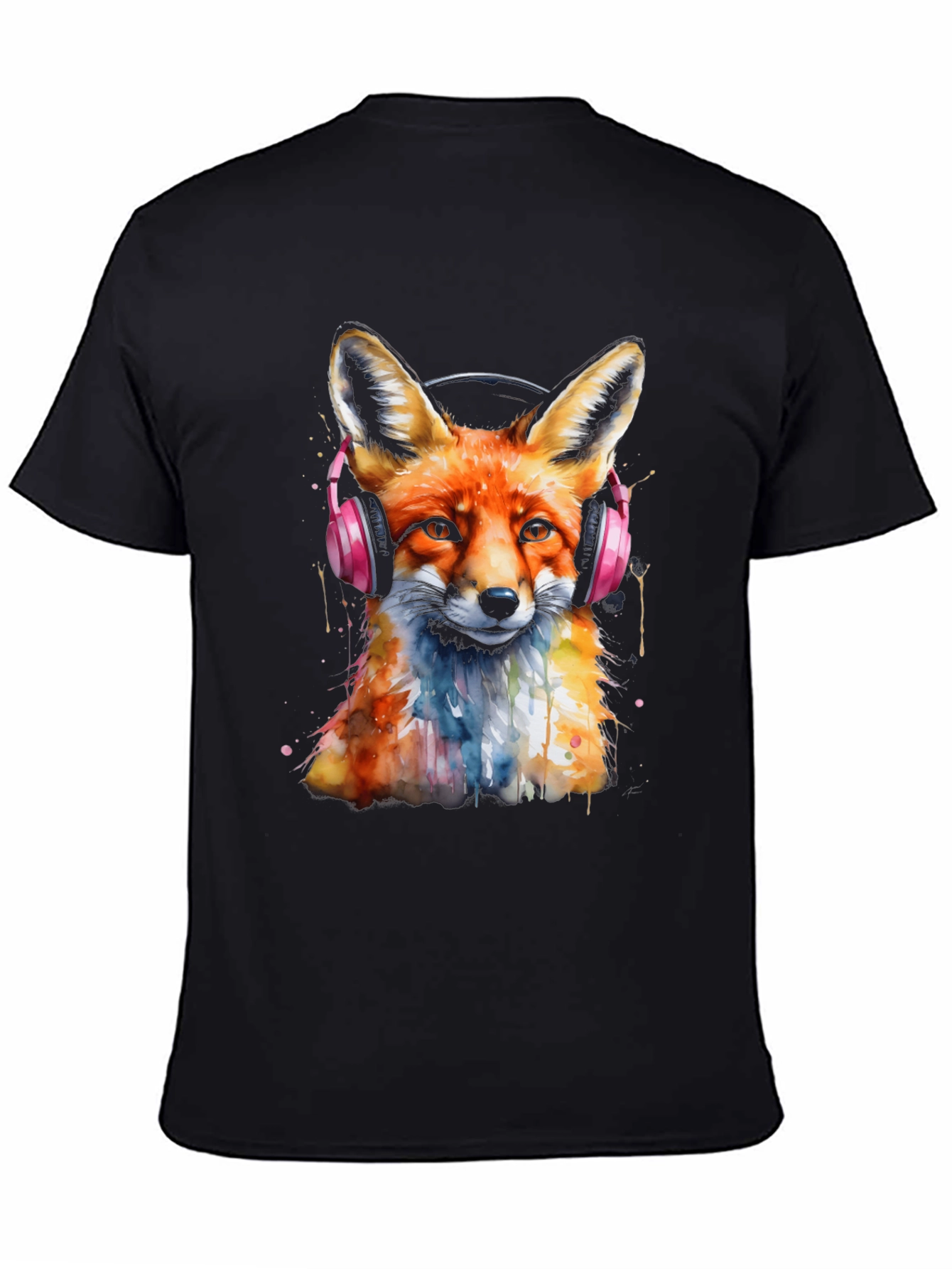 Fox Headphone Graphic Tee