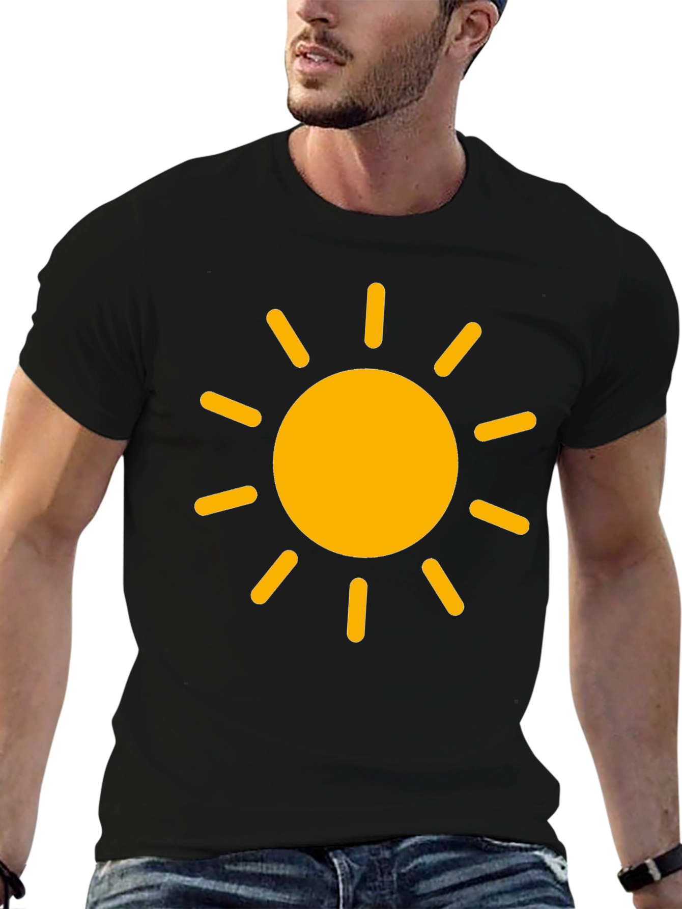 Sunny Day Black T-Shirt