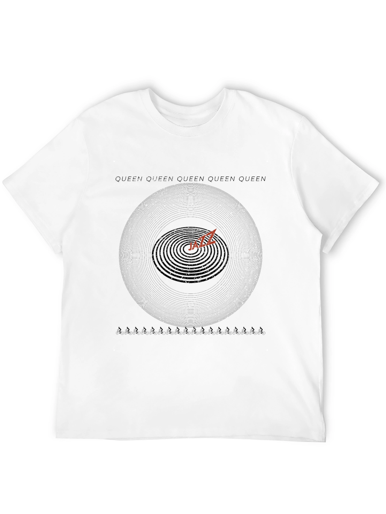 Queen Jazz Album Cover T-Shirt - Black