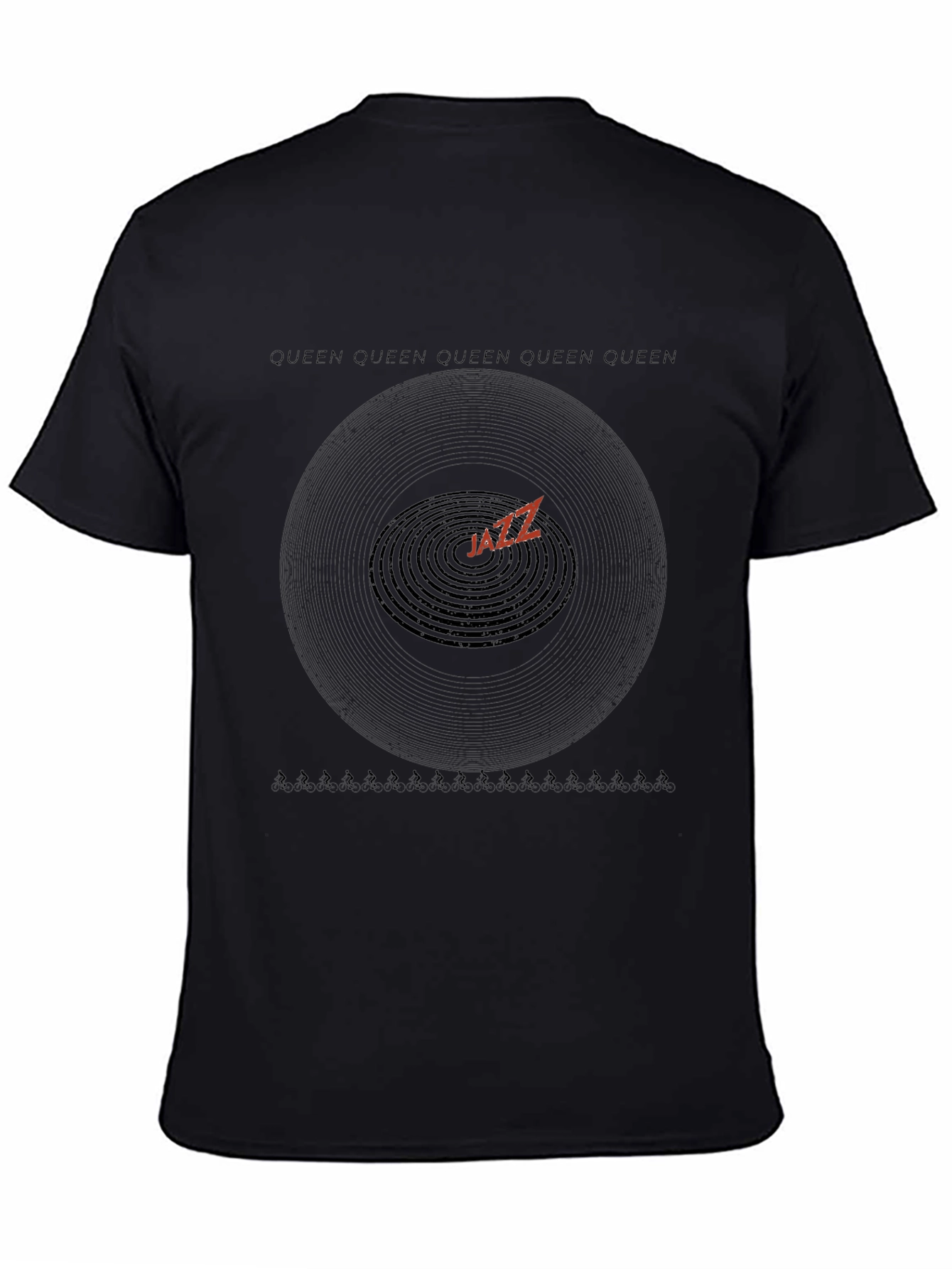 Queen Jazz Album Cover T-Shirt - Black