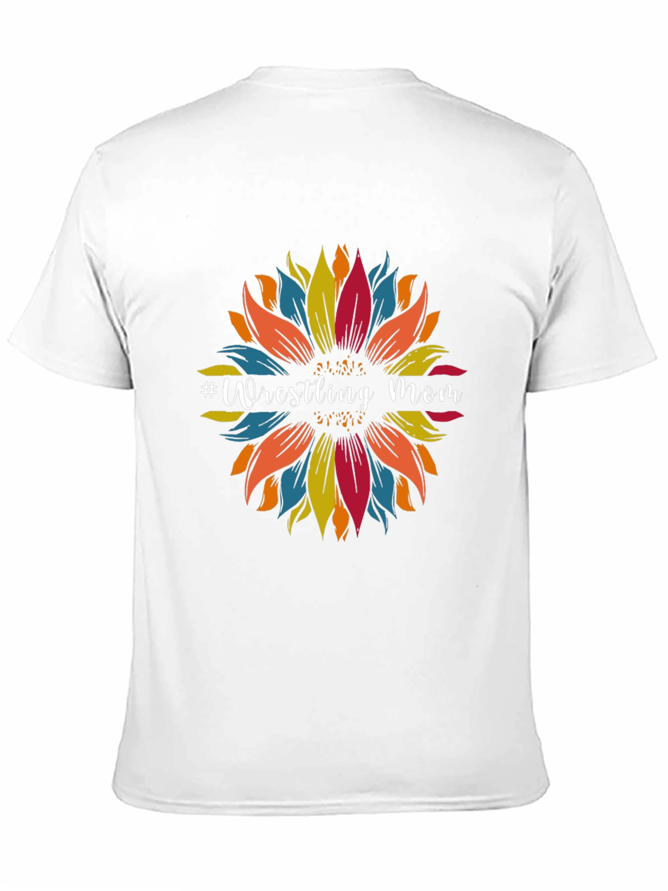 Wrestling Mom Sunflower Graphic Tee