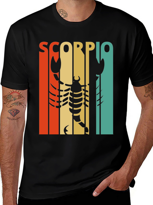 Vintage Scorpio Zodiac Sign T-Shirt