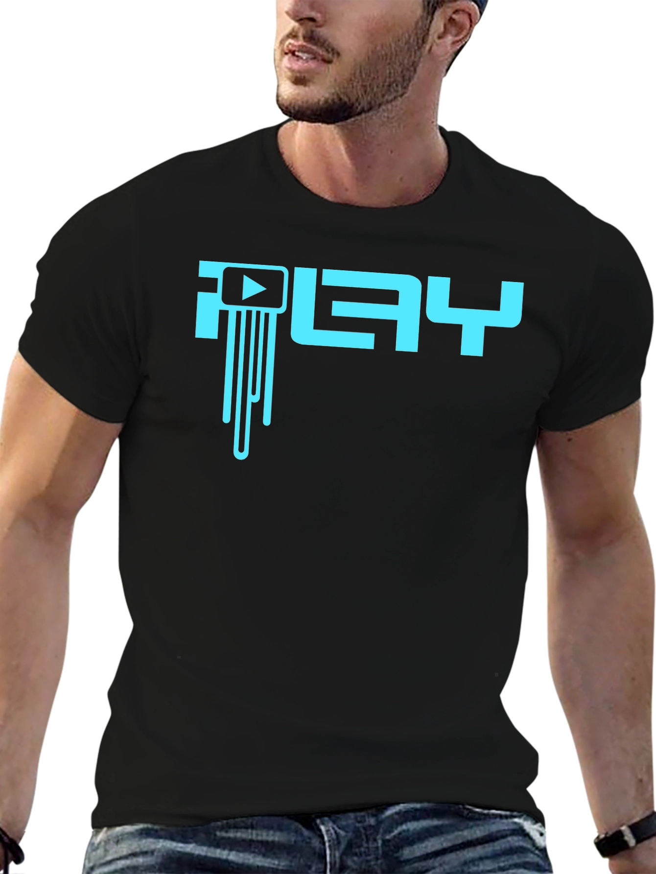 Play Graphic T-Shirt - Casual Style