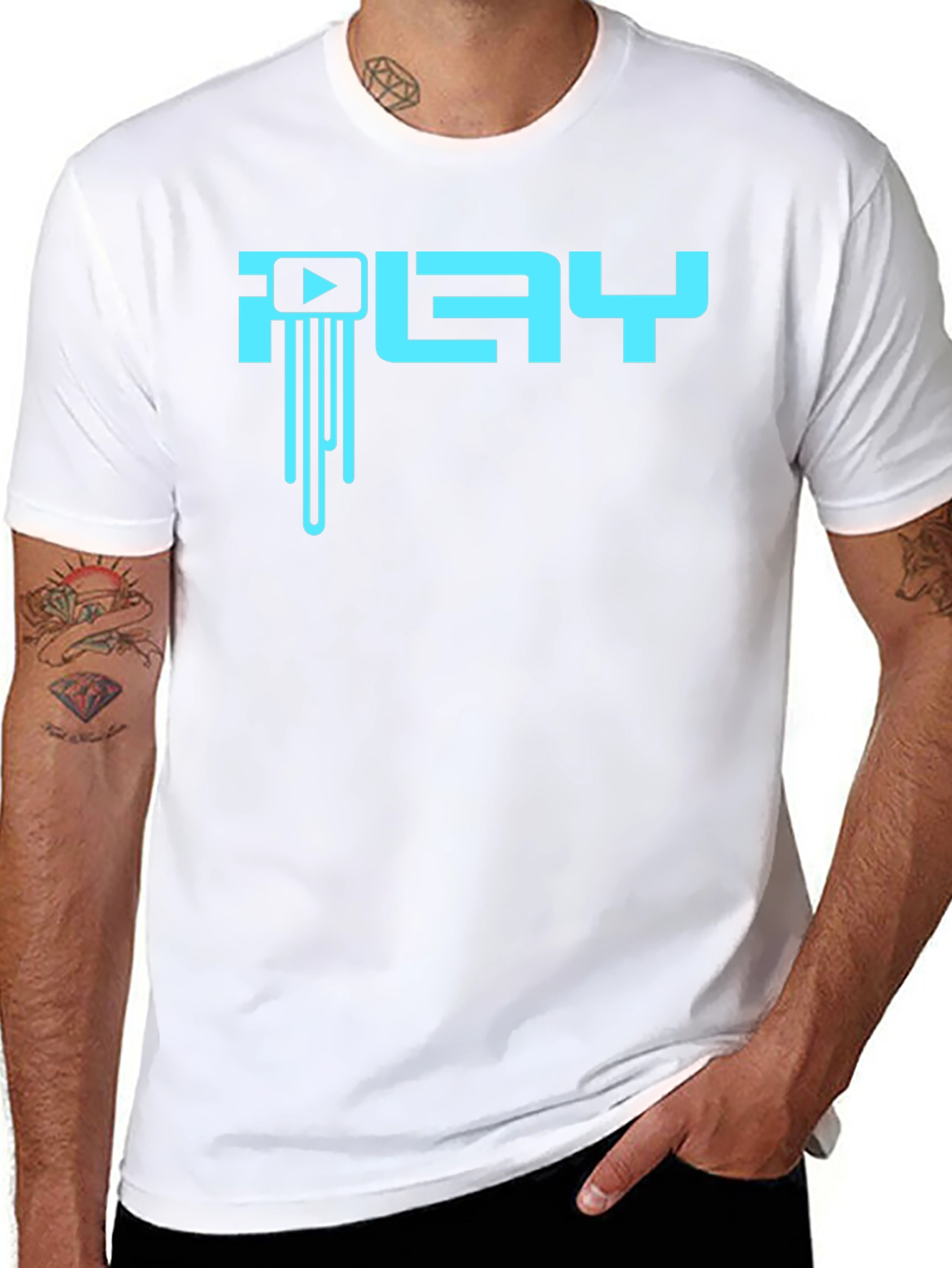 Play Graphic T-Shirt - Casual Style