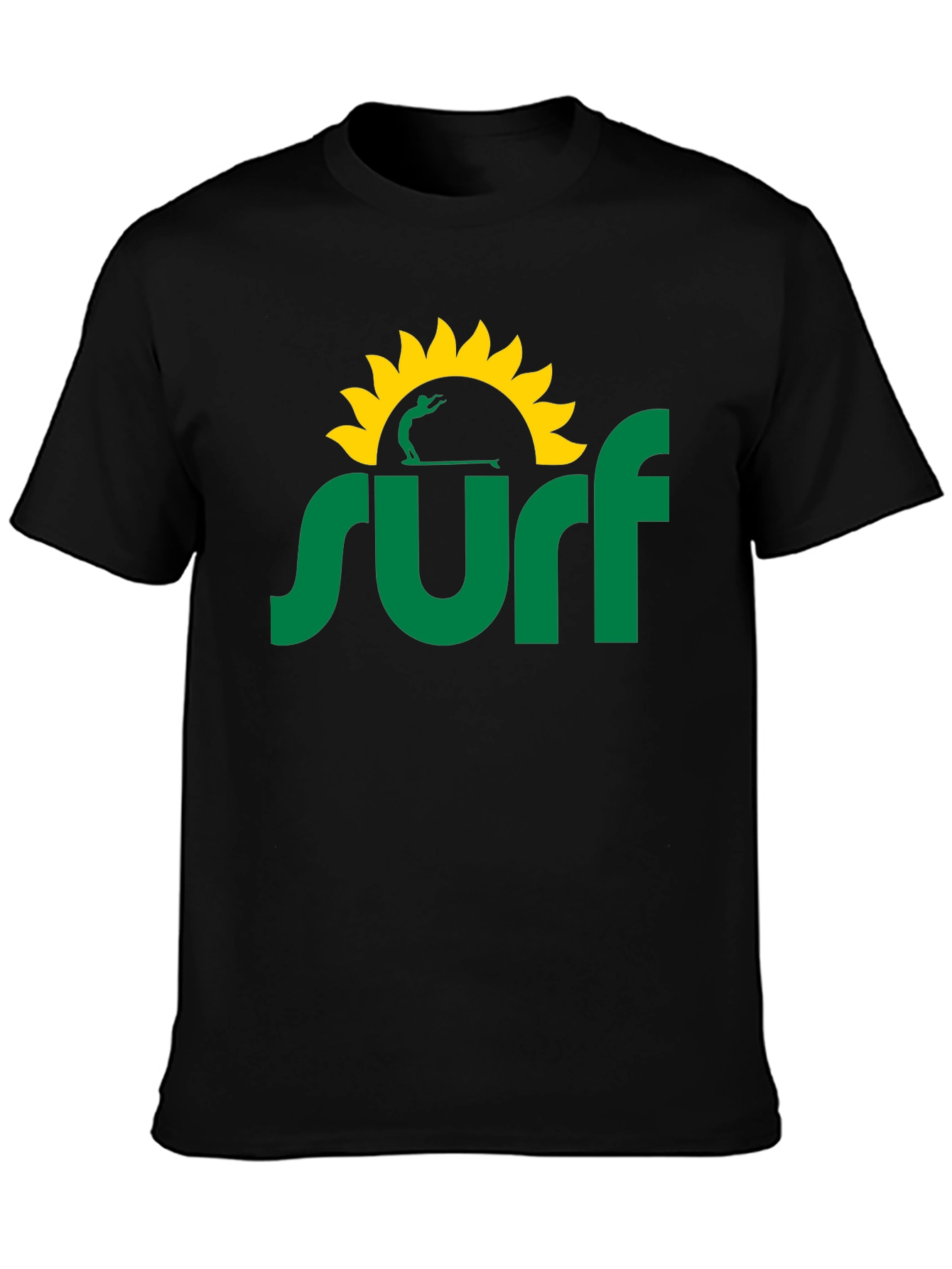 Surf Sun Graphic Tee - Stylish Summer T-Shirt