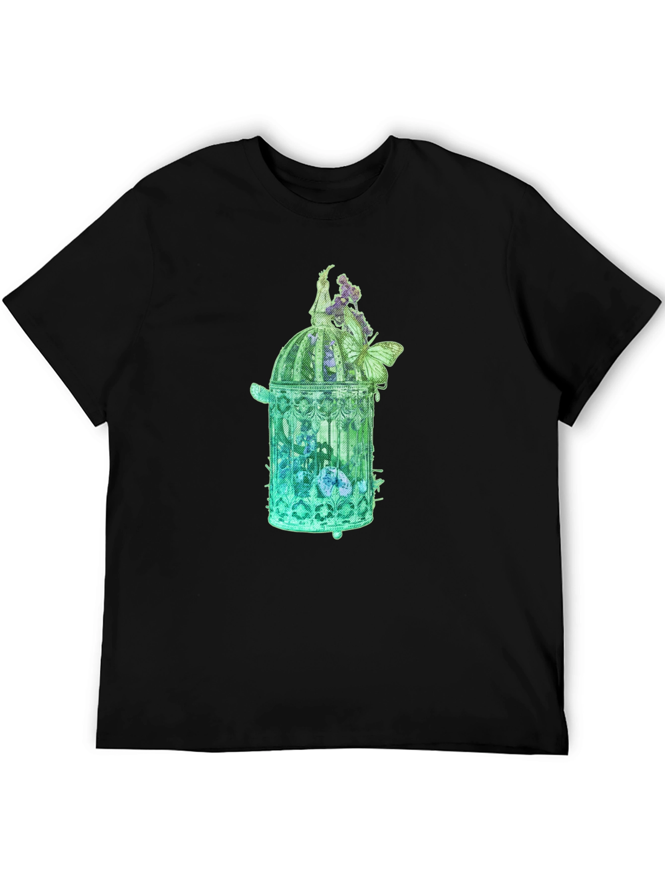 Botanical Birdcage Graphic Tee