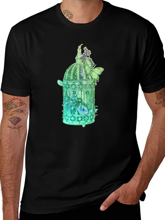 Botanical Birdcage Graphic Tee