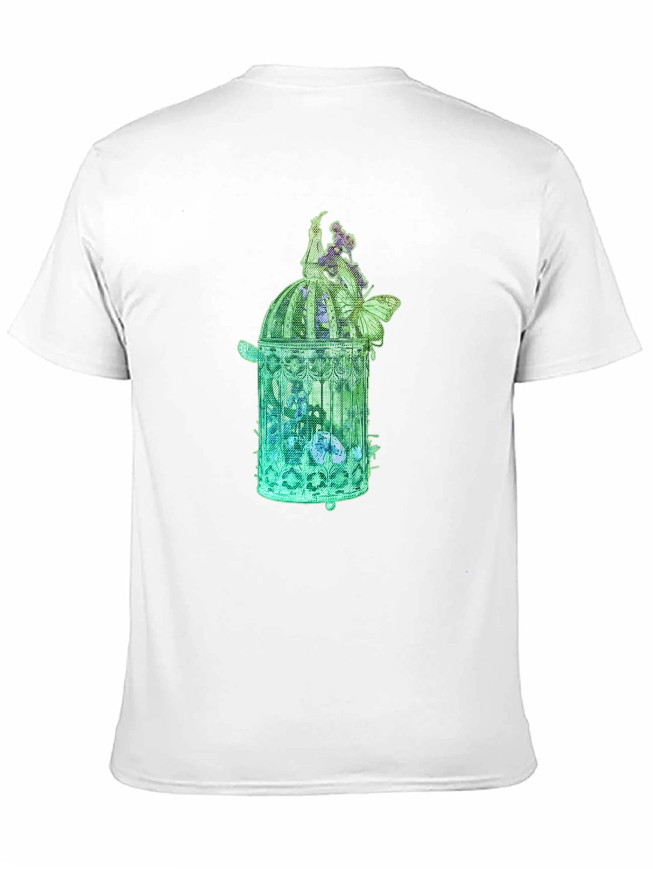 Botanical Birdcage Graphic Tee