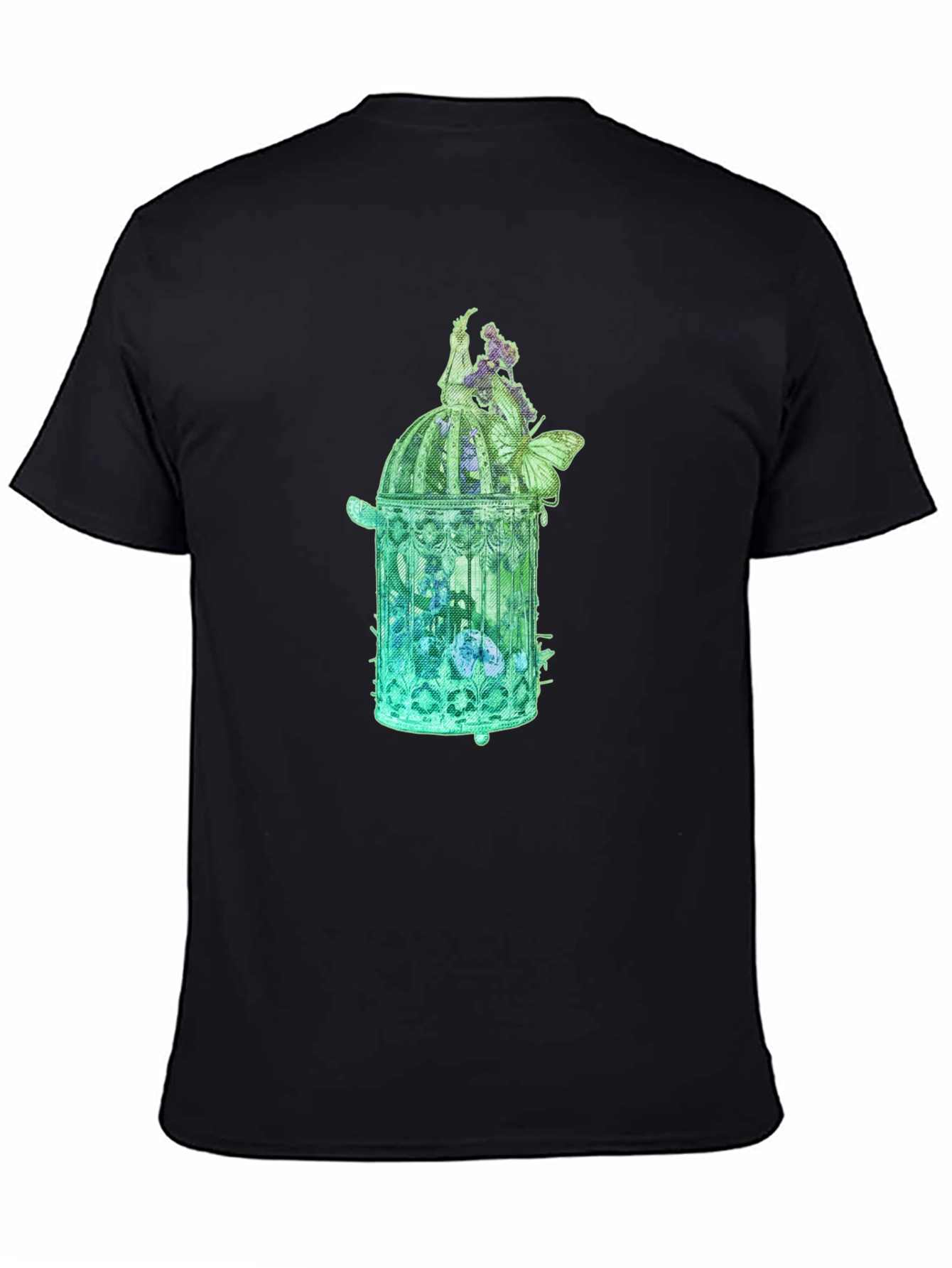 Botanical Birdcage Graphic Tee