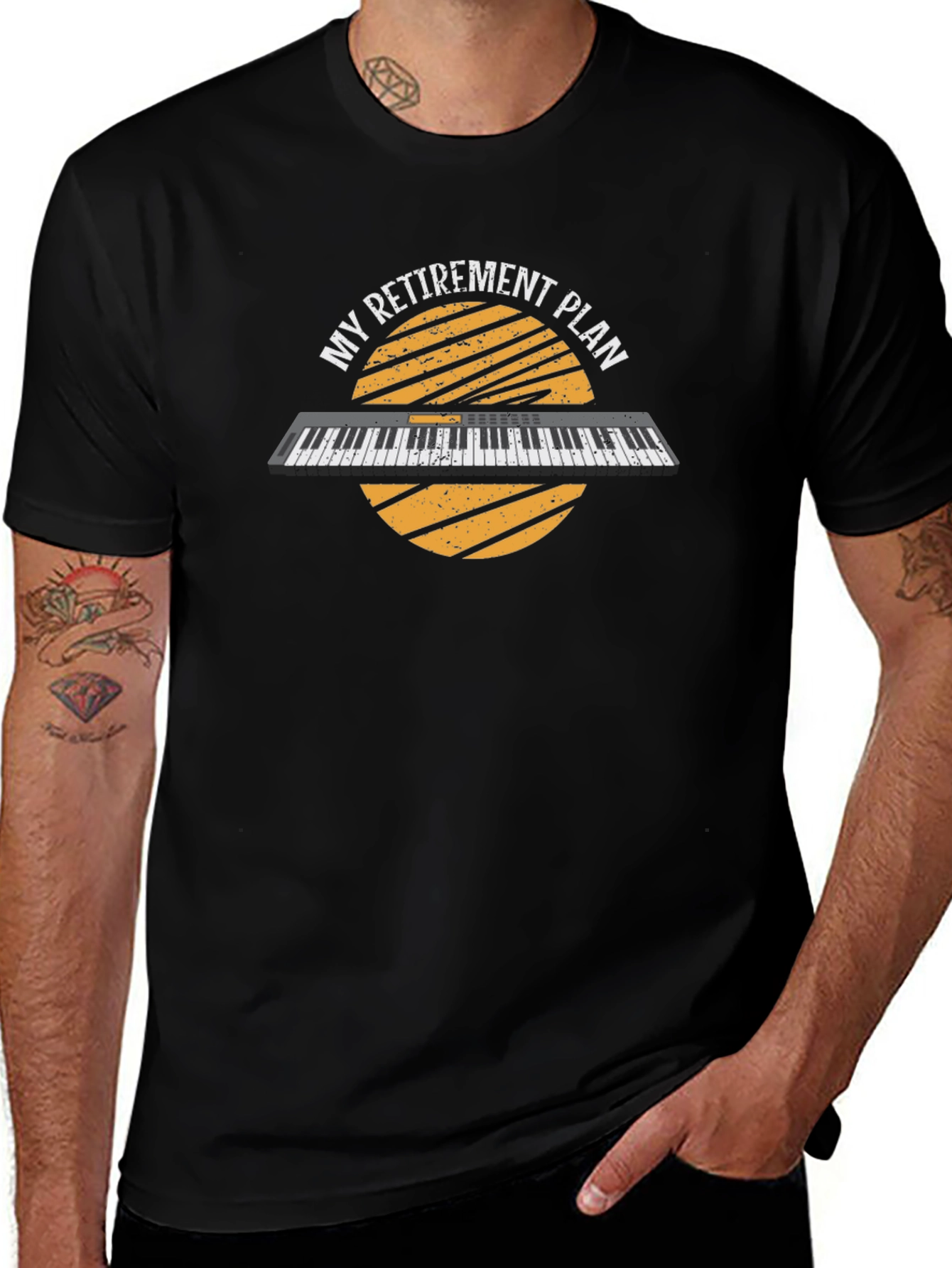 My Retirement Plan Piano T-Shirt