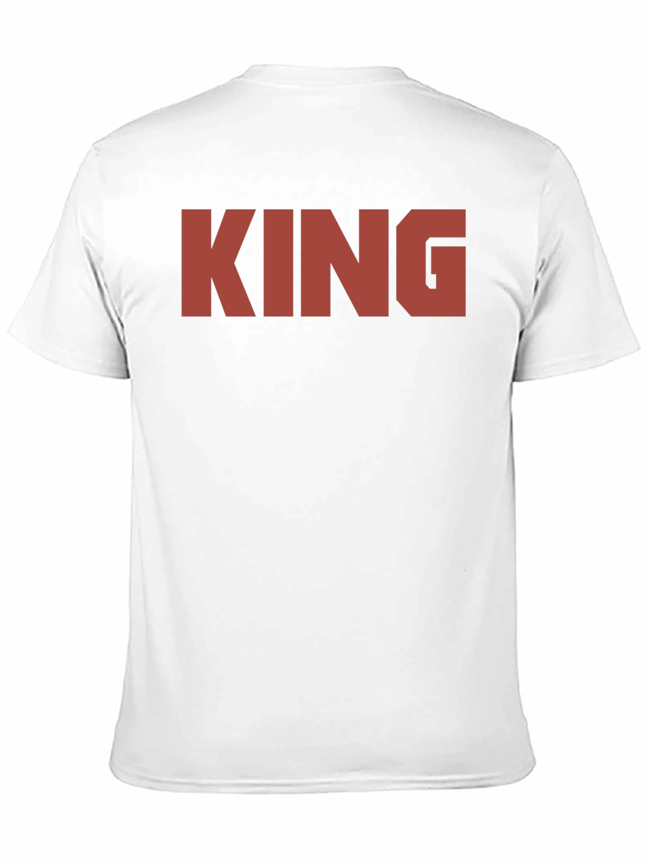 Bold King Graphic Tee - Black Crew Neck Shirt