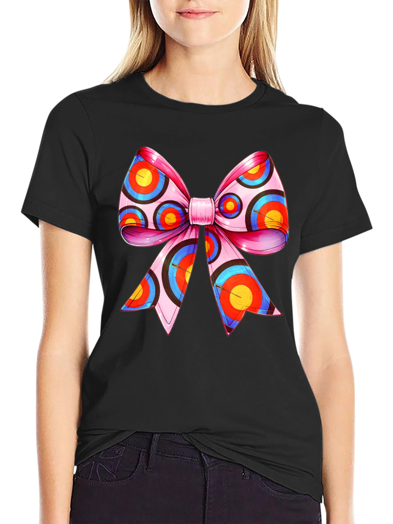 Archery Target Bow Graphic T-Shirt