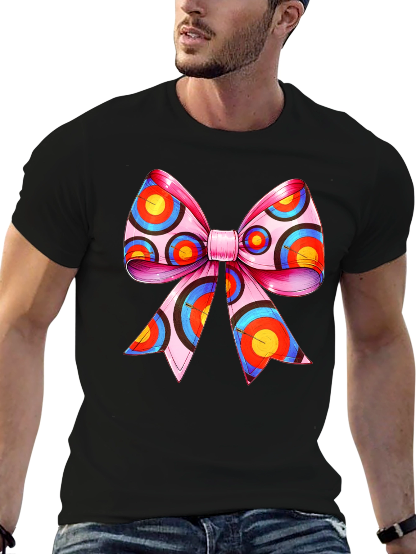 Archery Target Bow Graphic T-Shirt