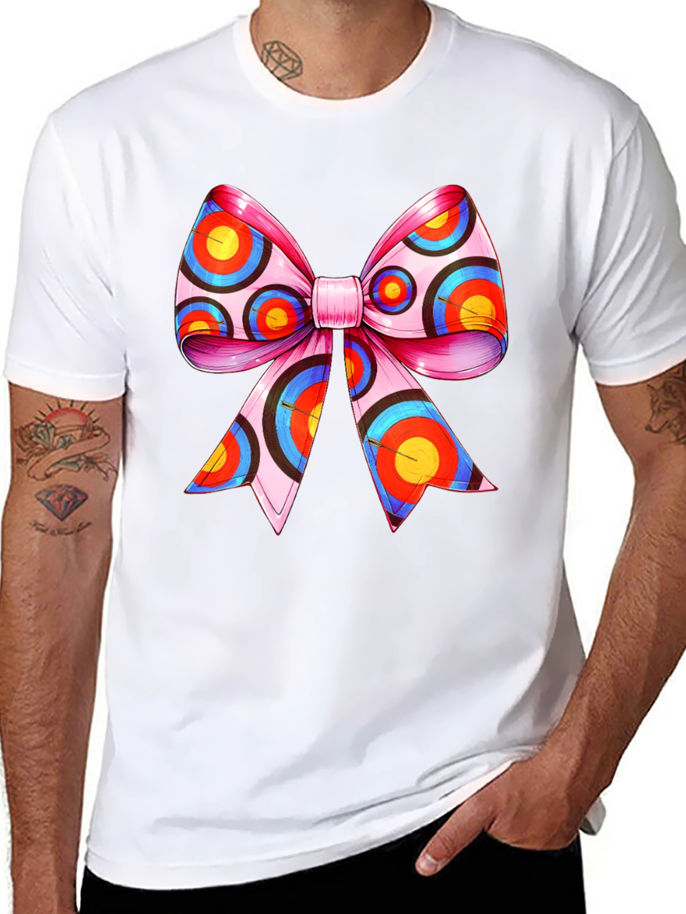 Archery Target Bow Graphic T-Shirt
