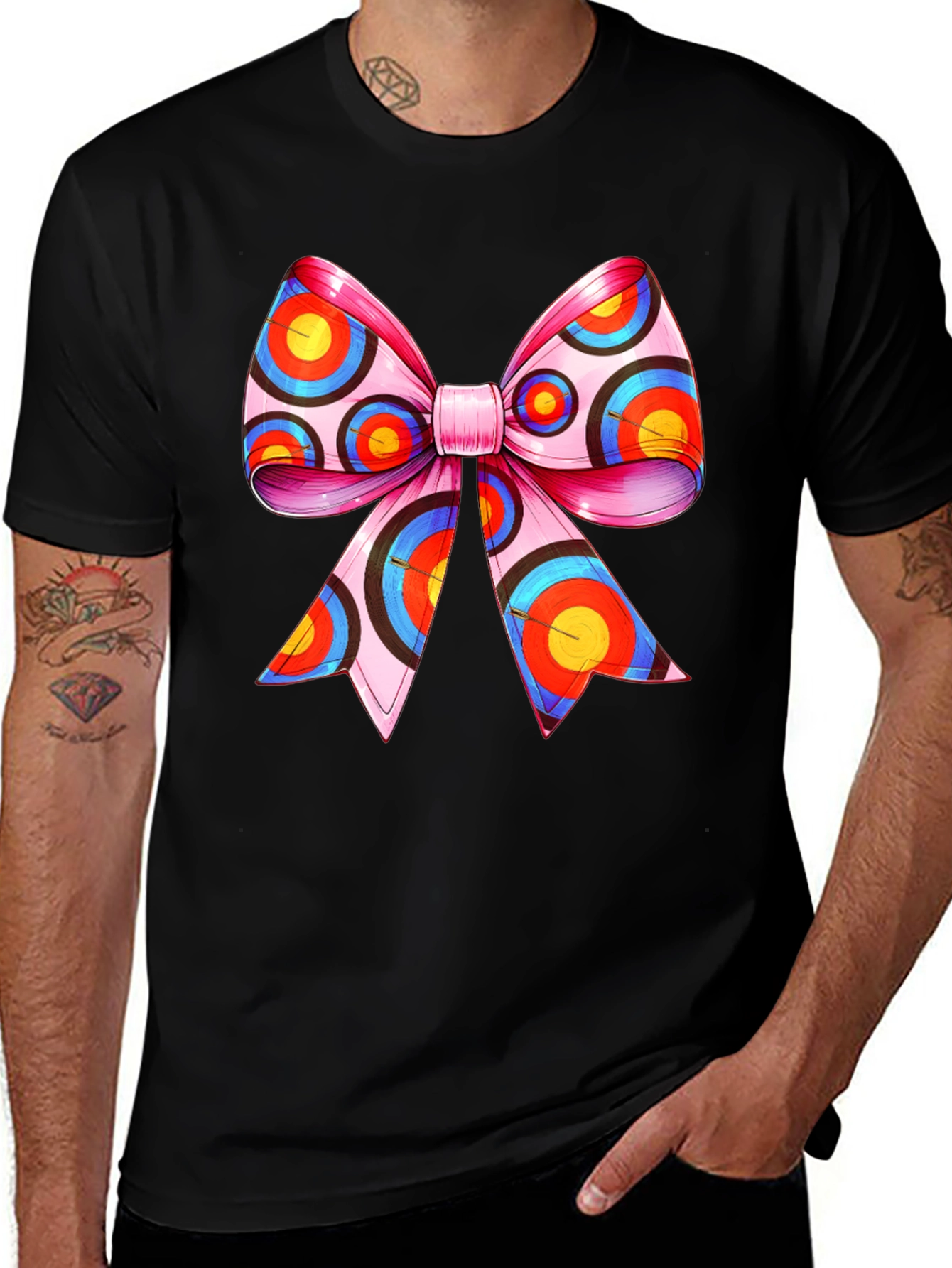 Archery Target Bow Graphic T-Shirt