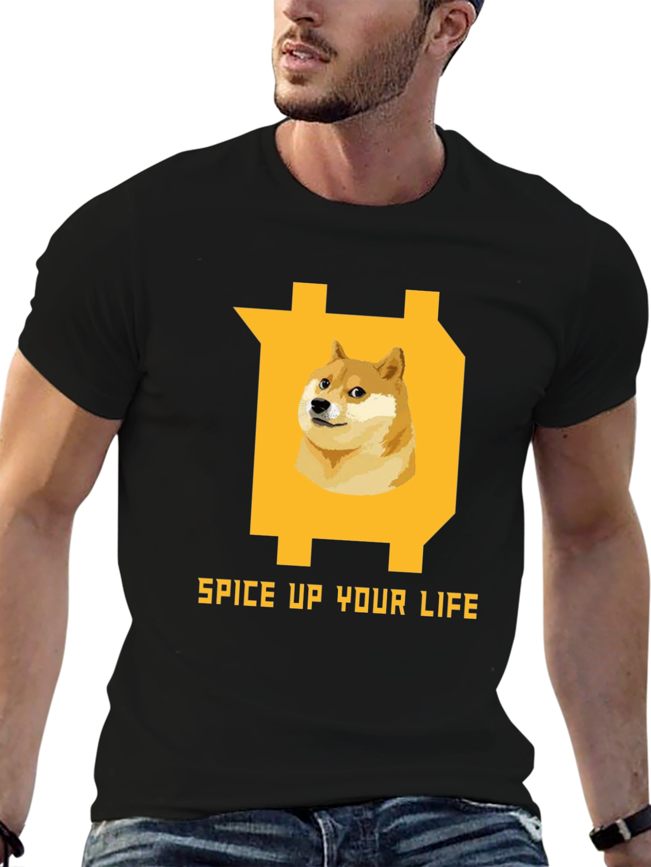 Dogecoin Bitcoin Meme T-Shirt - Spice Up Your Life!