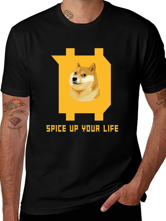 Dogecoin Bitcoin Meme T-Shirt - Spice Up Your Life!