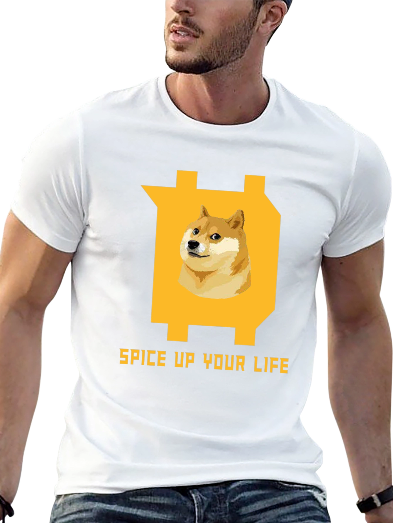 Dogecoin Bitcoin Meme T-Shirt - Spice Up Your Life!