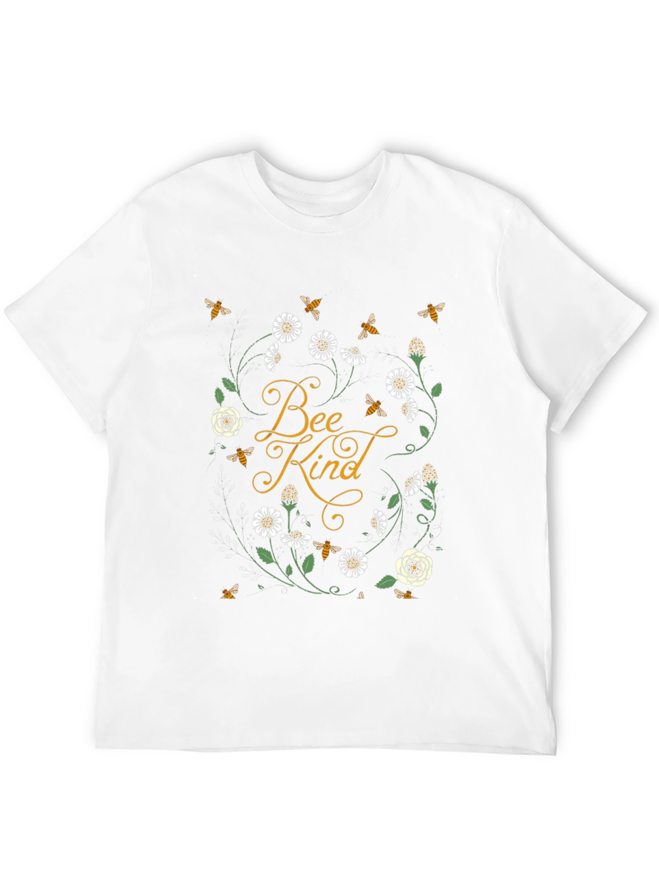 Bee Kind Graphic Tee - Black Unisex Shirt