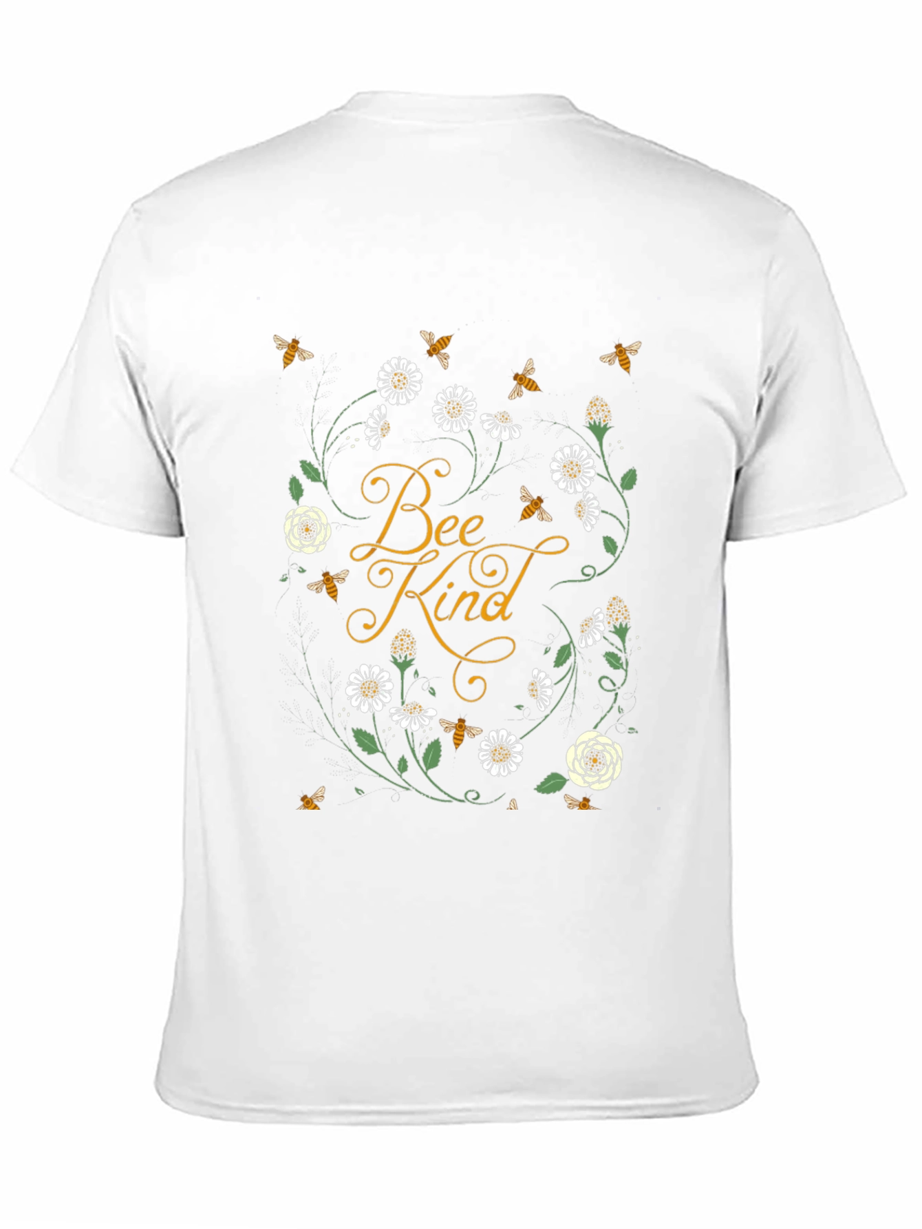Bee Kind Graphic Tee - Black Unisex Shirt