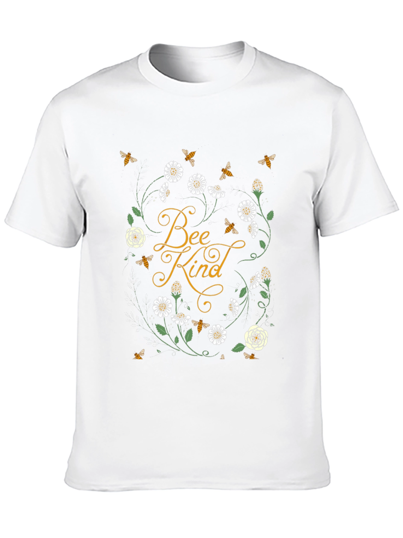 Bee Kind Graphic Tee - Black Unisex Shirt