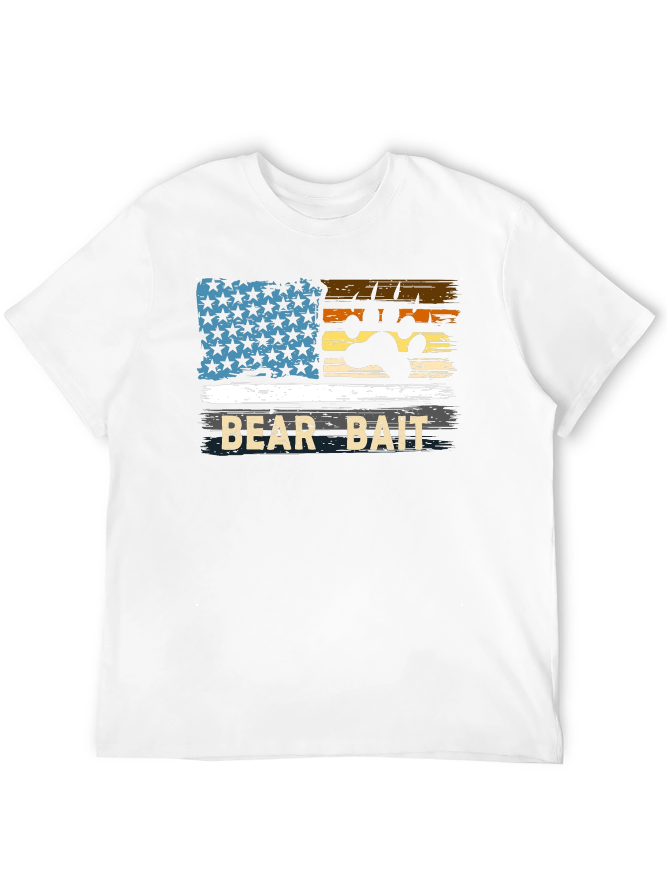 Bear Bait USA Flag T-Shirt