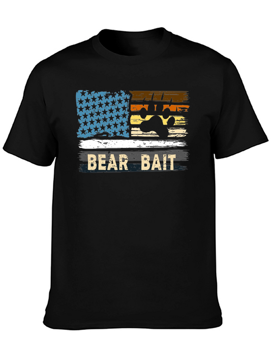 Bear Bait USA Flag T-Shirt