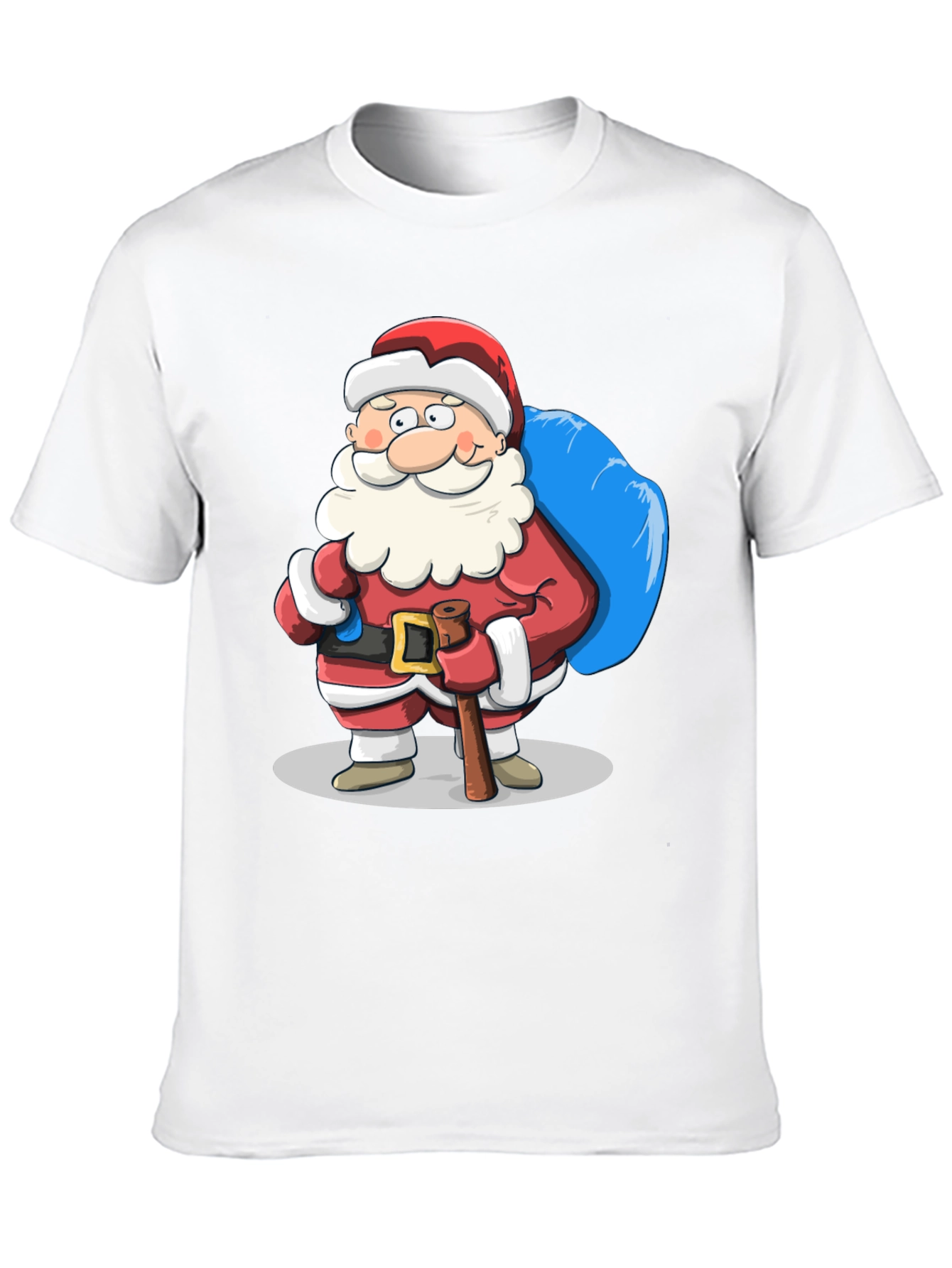 Santa Claus T-Shirt - Festive Holiday Apparel