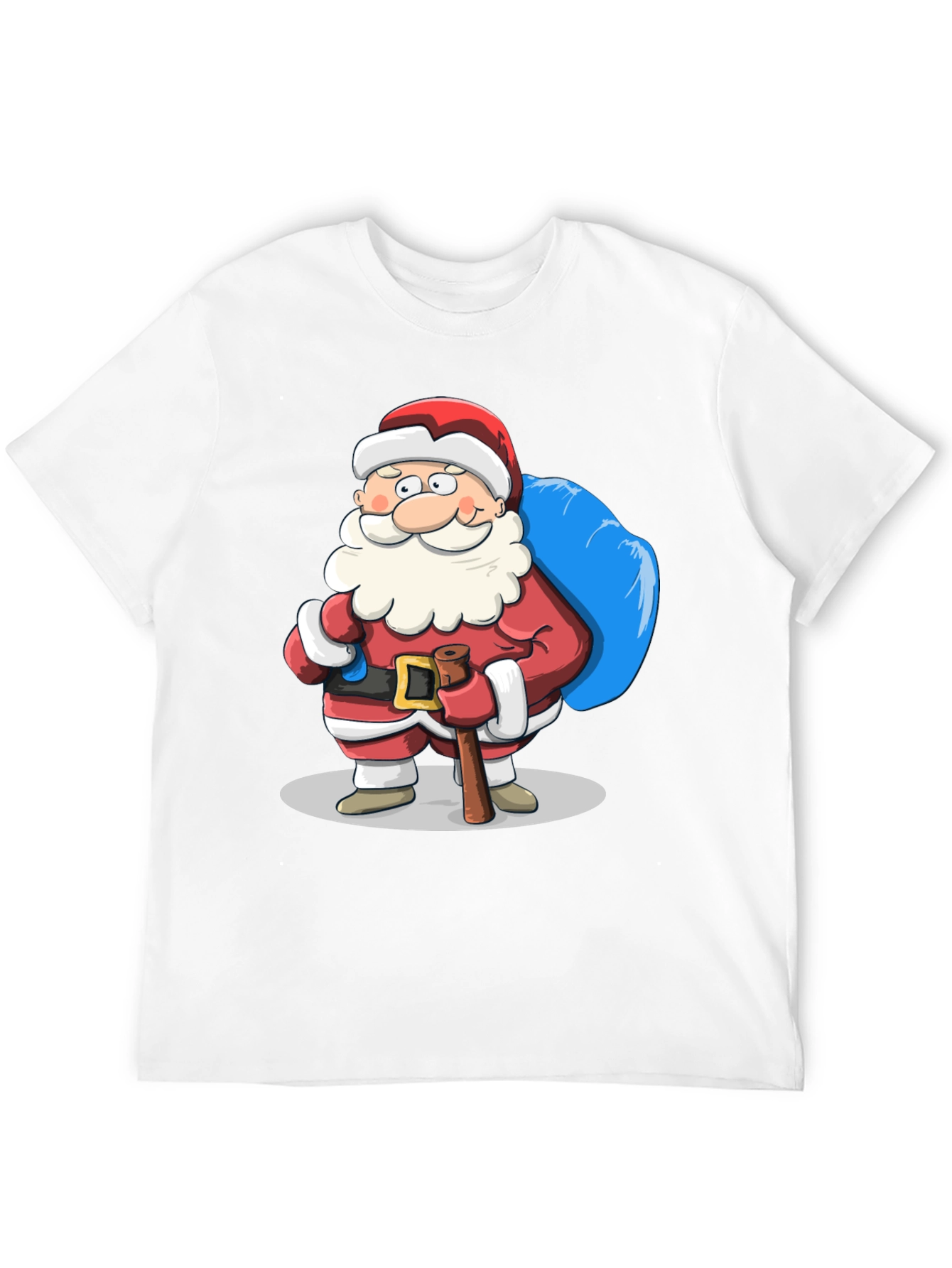 Santa Claus T-Shirt - Festive Holiday Apparel