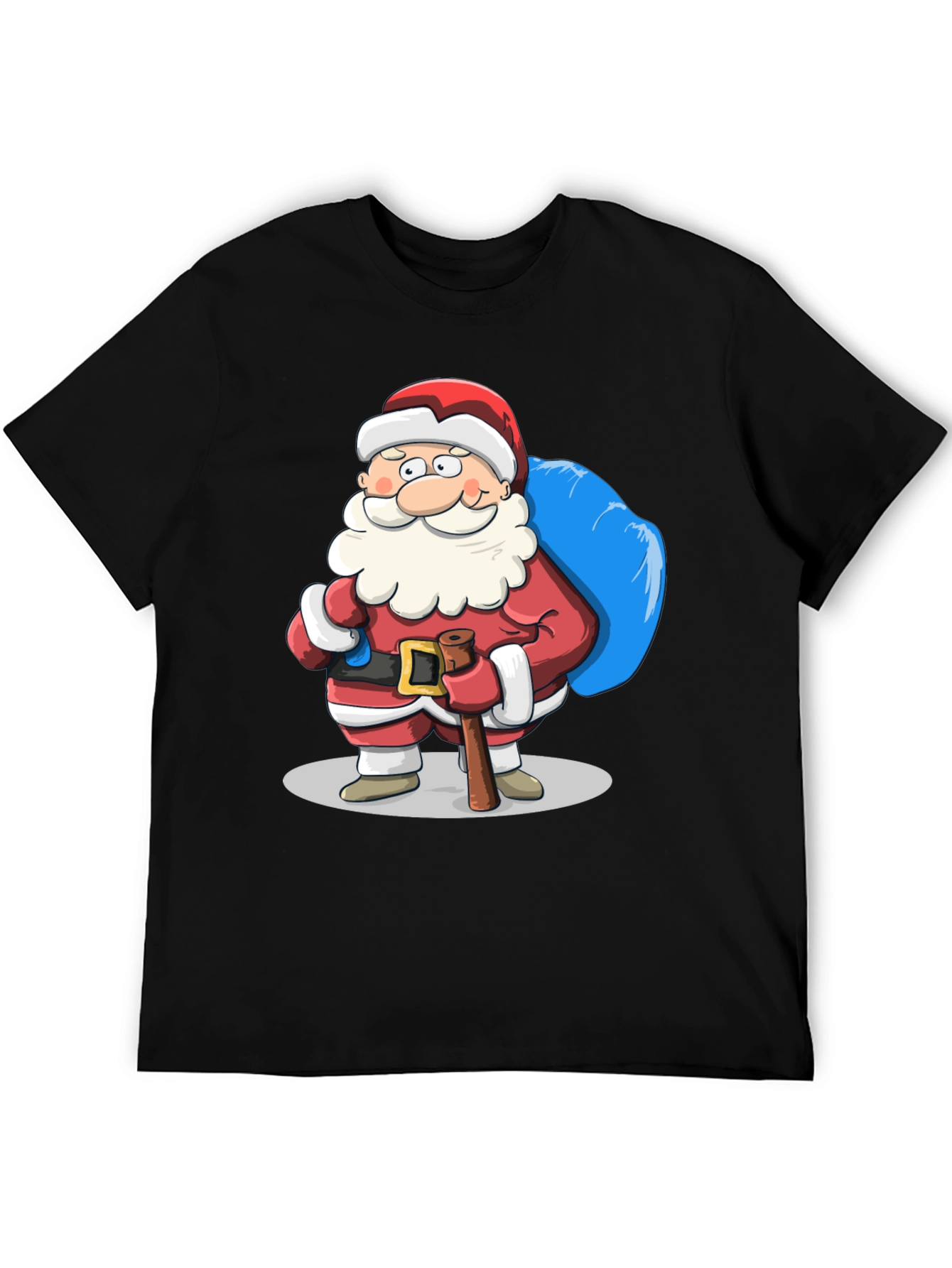 Santa Claus T-Shirt - Festive Holiday Apparel