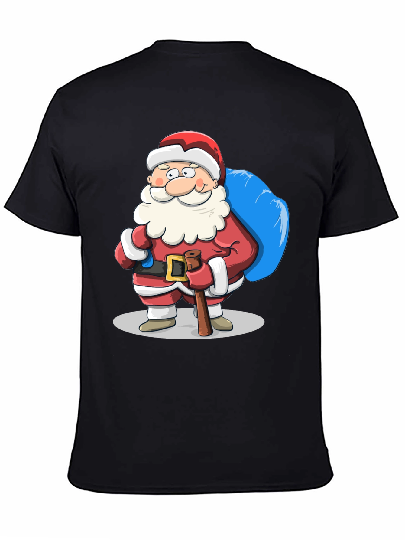 Santa Claus T-Shirt - Festive Holiday Apparel
