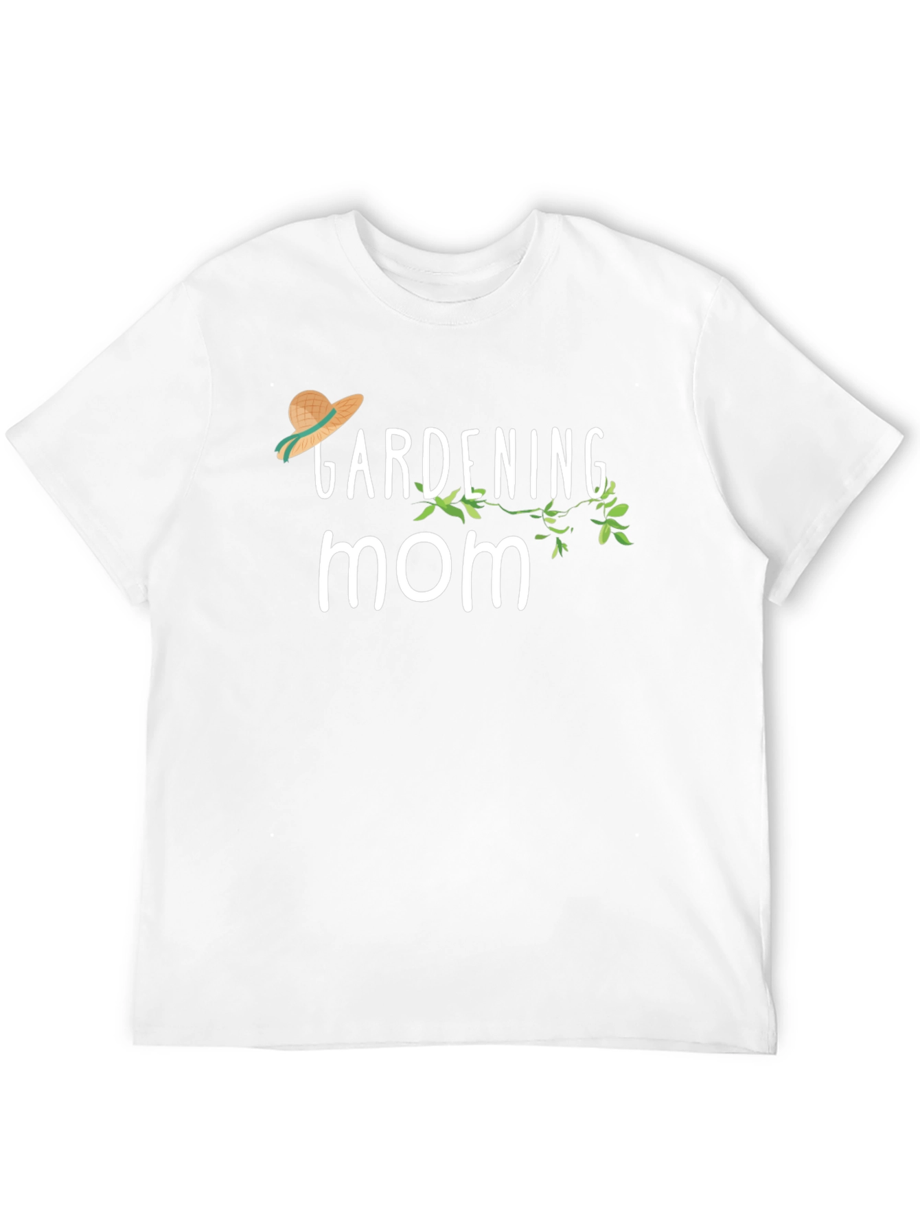 Gardening Mom Graphic T-Shirt - Black