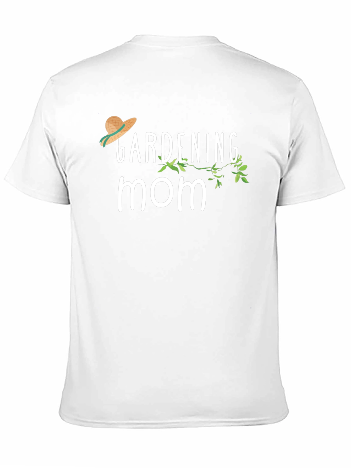 Gardening Mom Graphic T-Shirt - Black