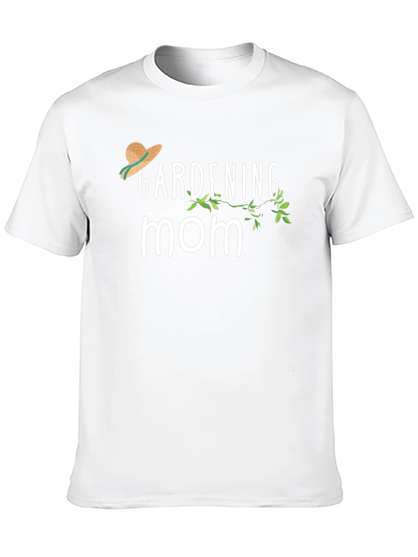 Gardening Mom Graphic T-Shirt - Black
