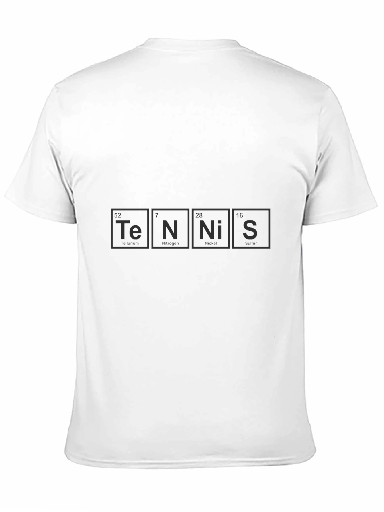 Tennis Periodic Table T-Shirt
