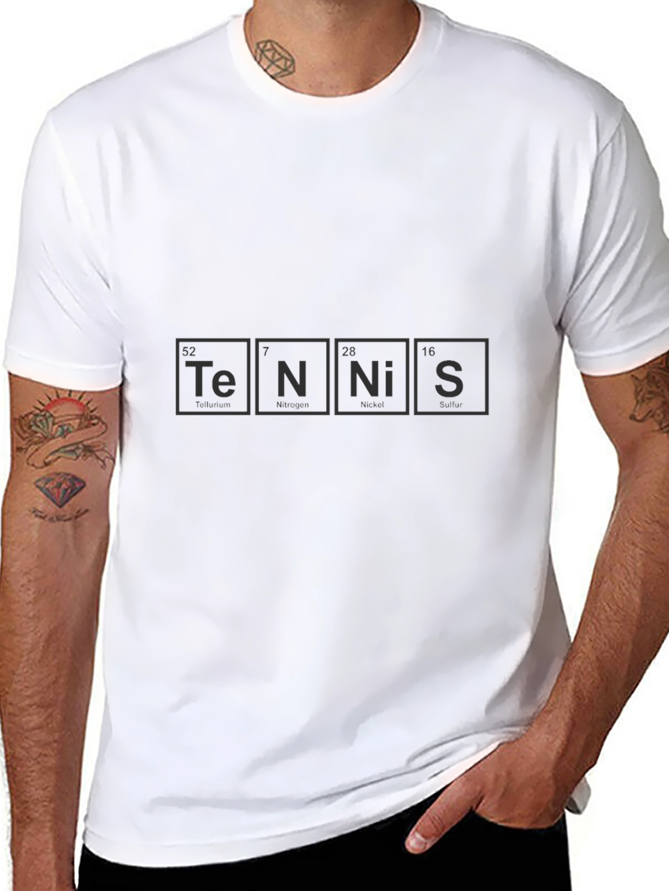 Tennis Periodic Table T-Shirt