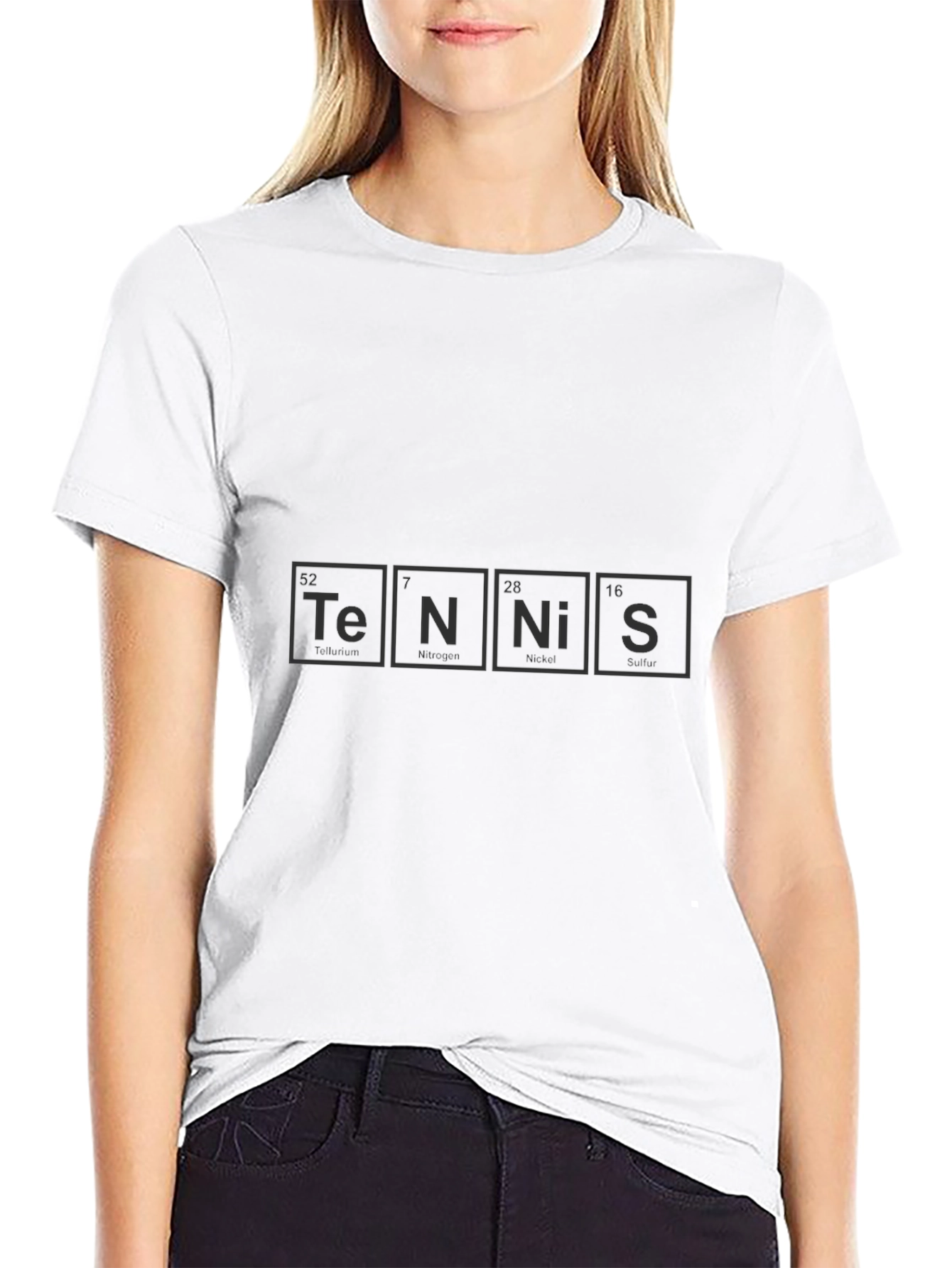 Tennis Periodic Table T-Shirt