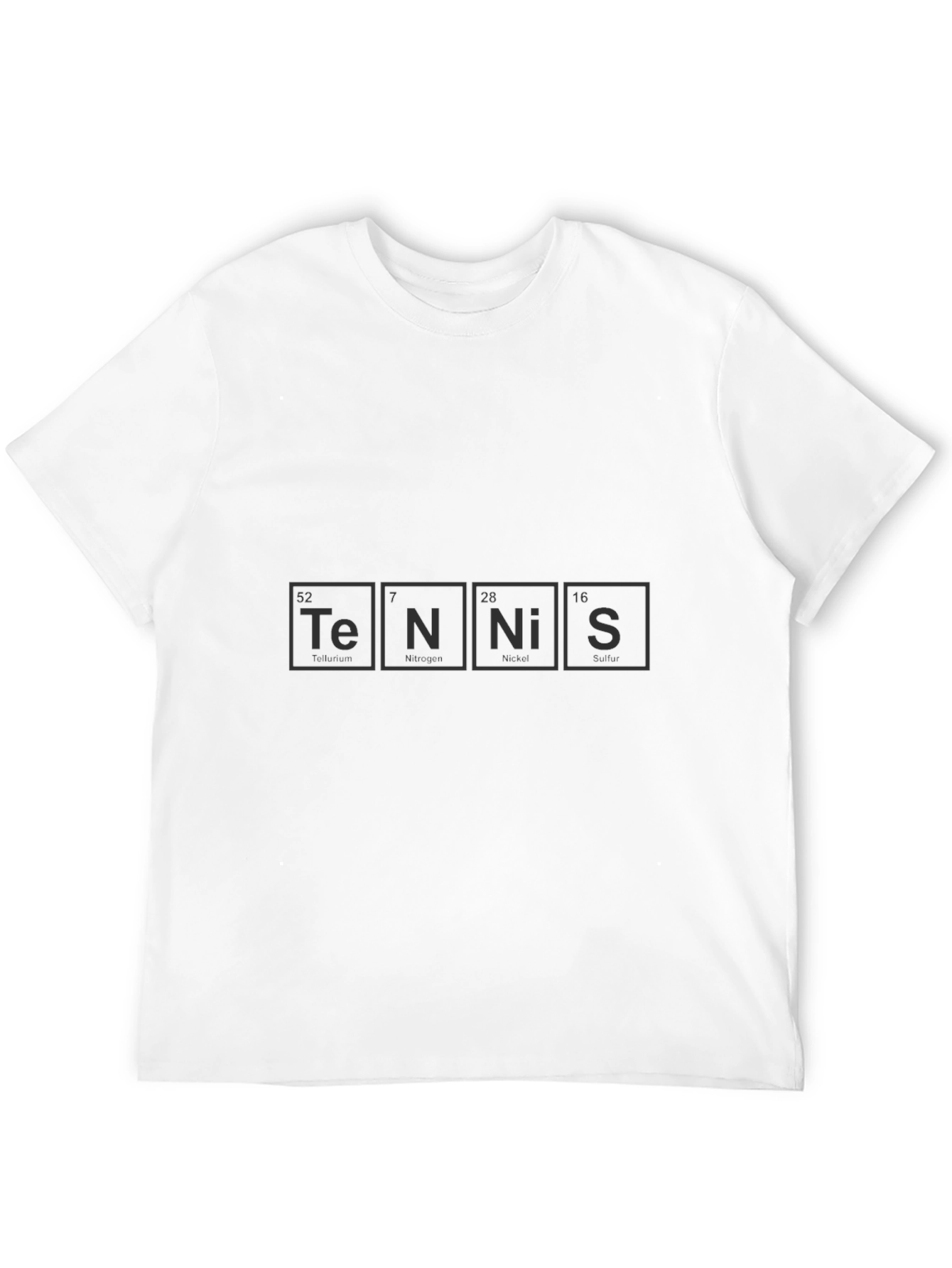 Tennis Periodic Table T-Shirt