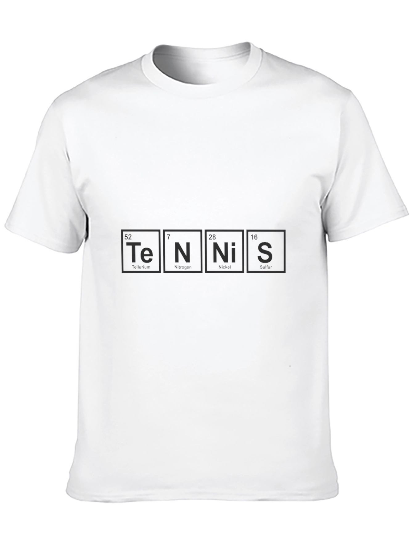 Tennis Periodic Table T-Shirt