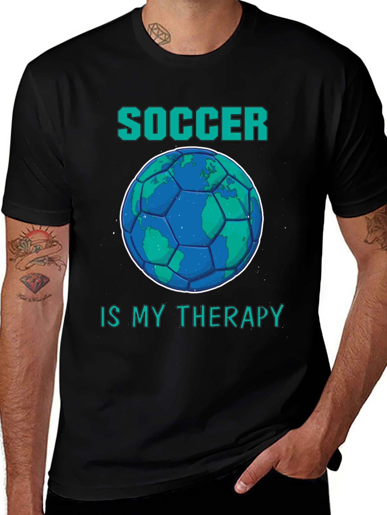 Soccer Is My Therapy T-Shirt