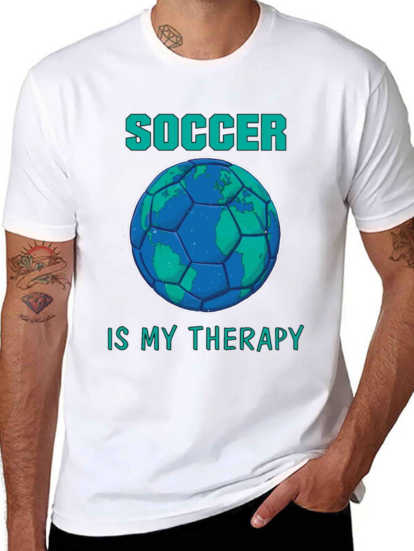Soccer Is My Therapy T-Shirt